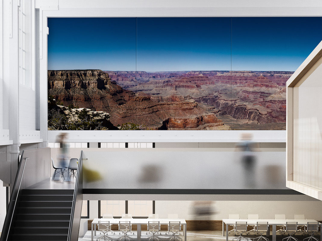 Grand Canyon Printed Glass